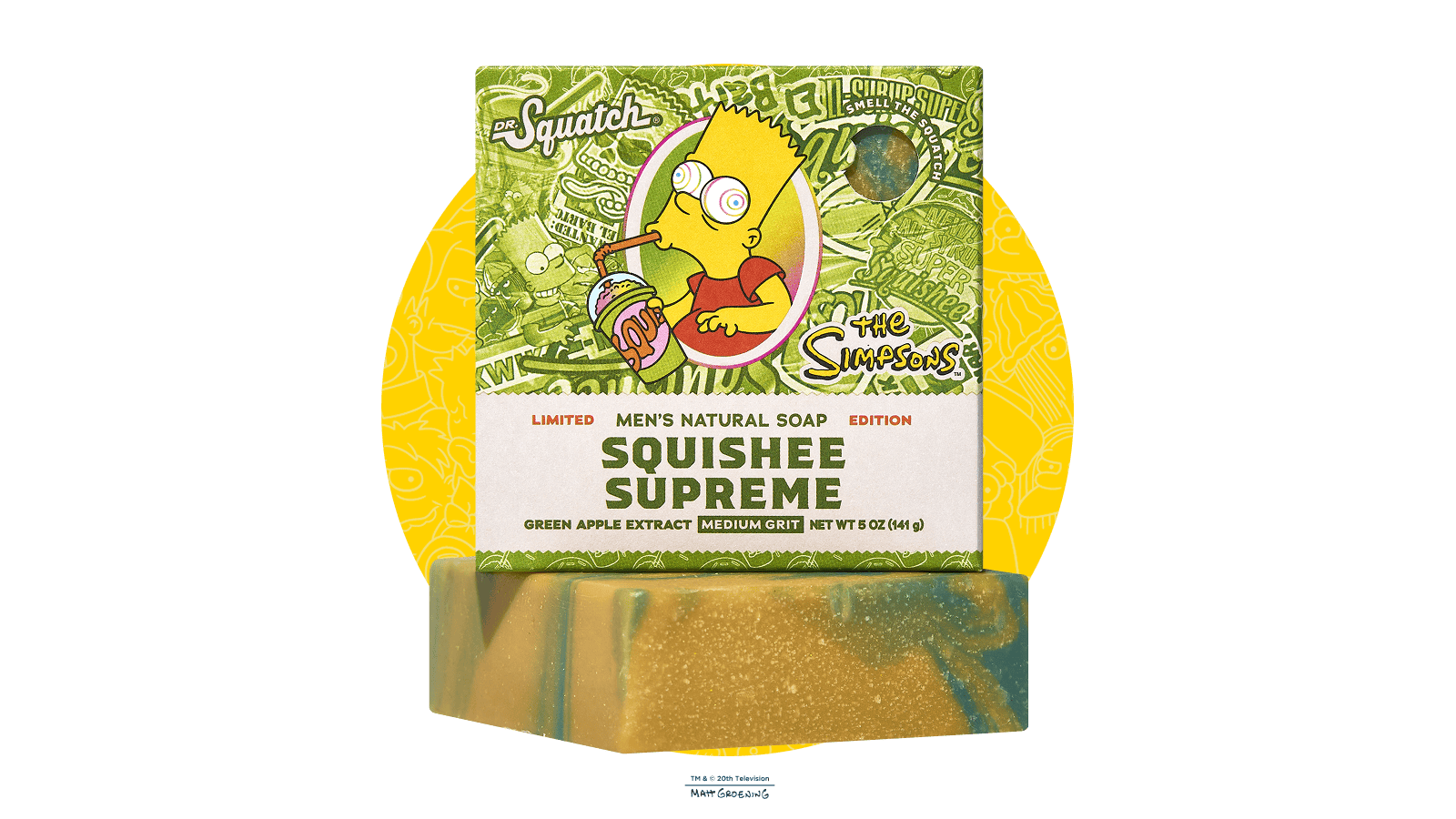 Squishee Supreme Bar Soap - 6 Units – Dr. Squatch - Wholesale