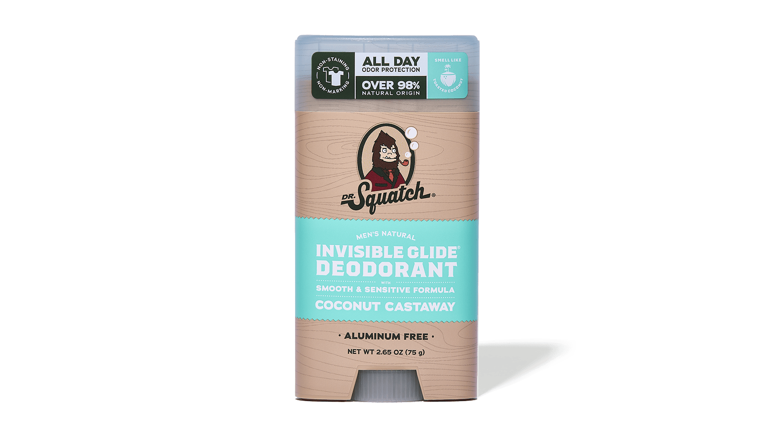 Coconut Castaway Invisible Glide Deodorant - 6 Units