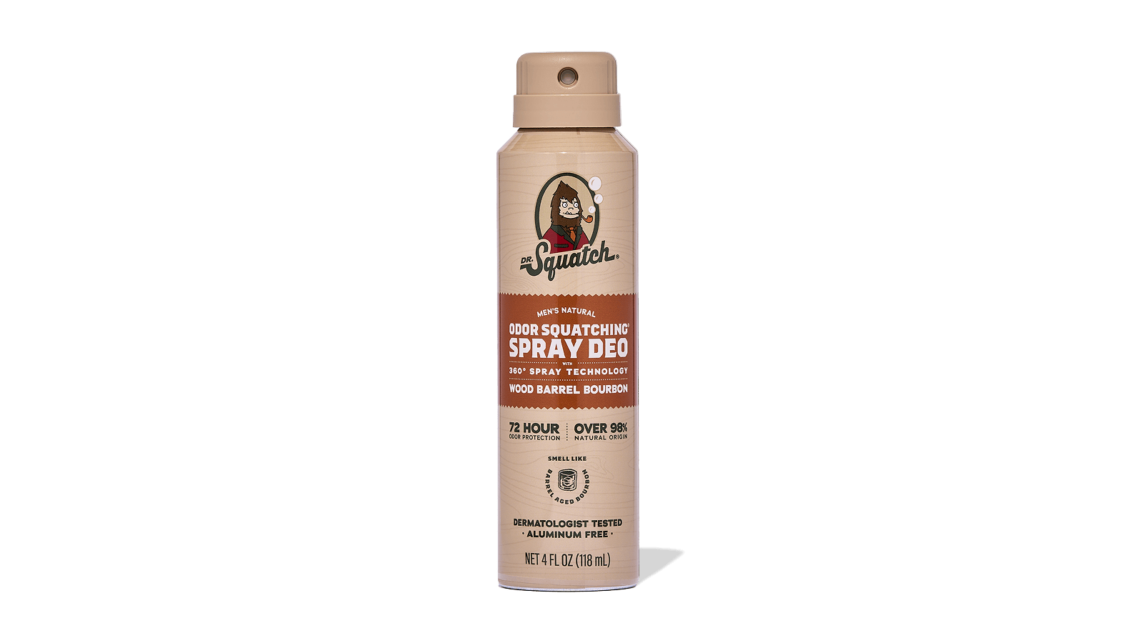 Wood Barrel Bourbon Spray Deodorant - 6 Units