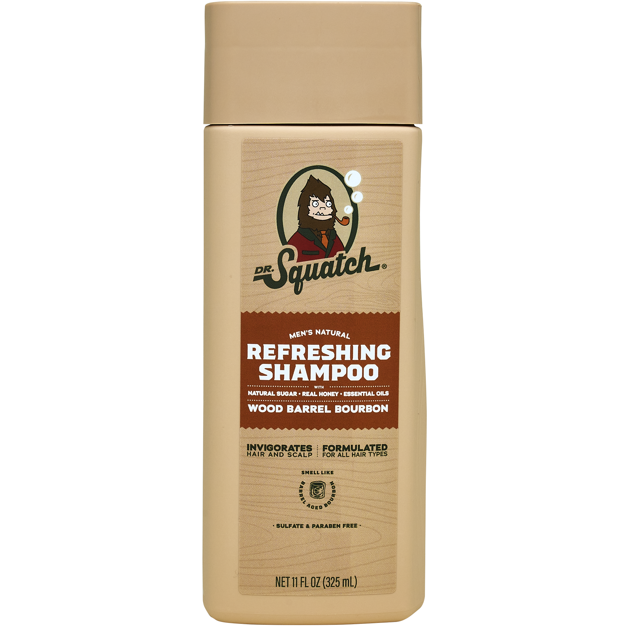 Wood Barrel Bourbon 11oz Shampoo - 6 Units