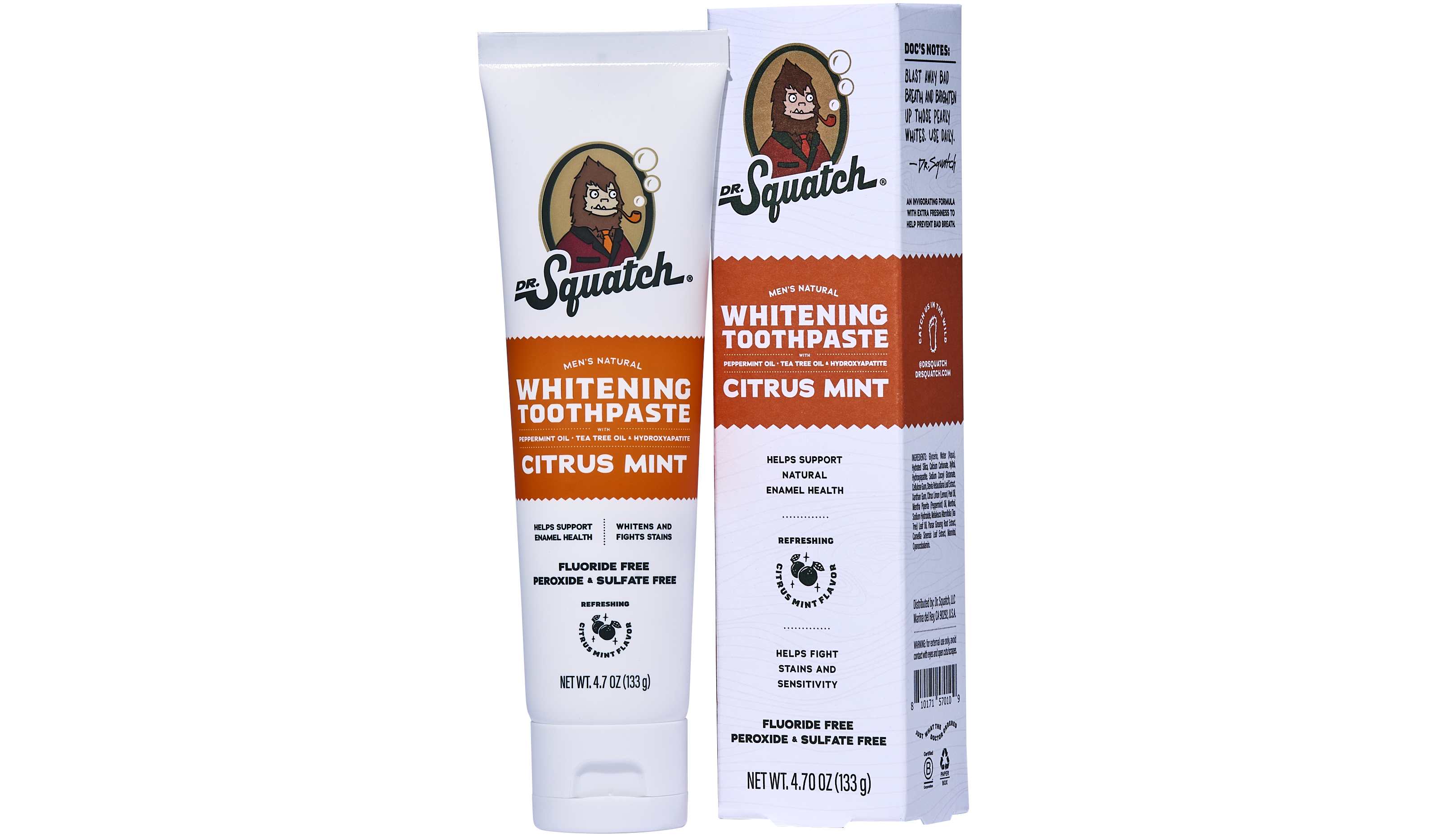 Citrus Mint 4.7oz Morning Toothpaste - 6 units