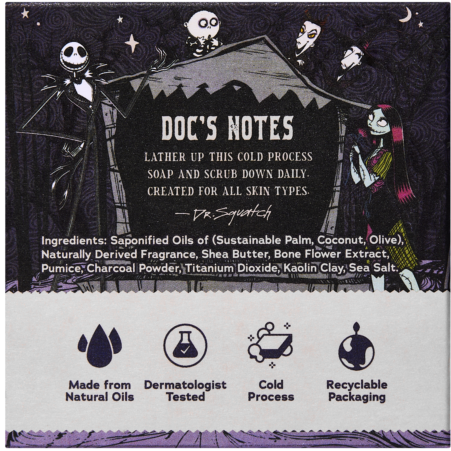 Skellington's Suds Bar Soap - 6 Units