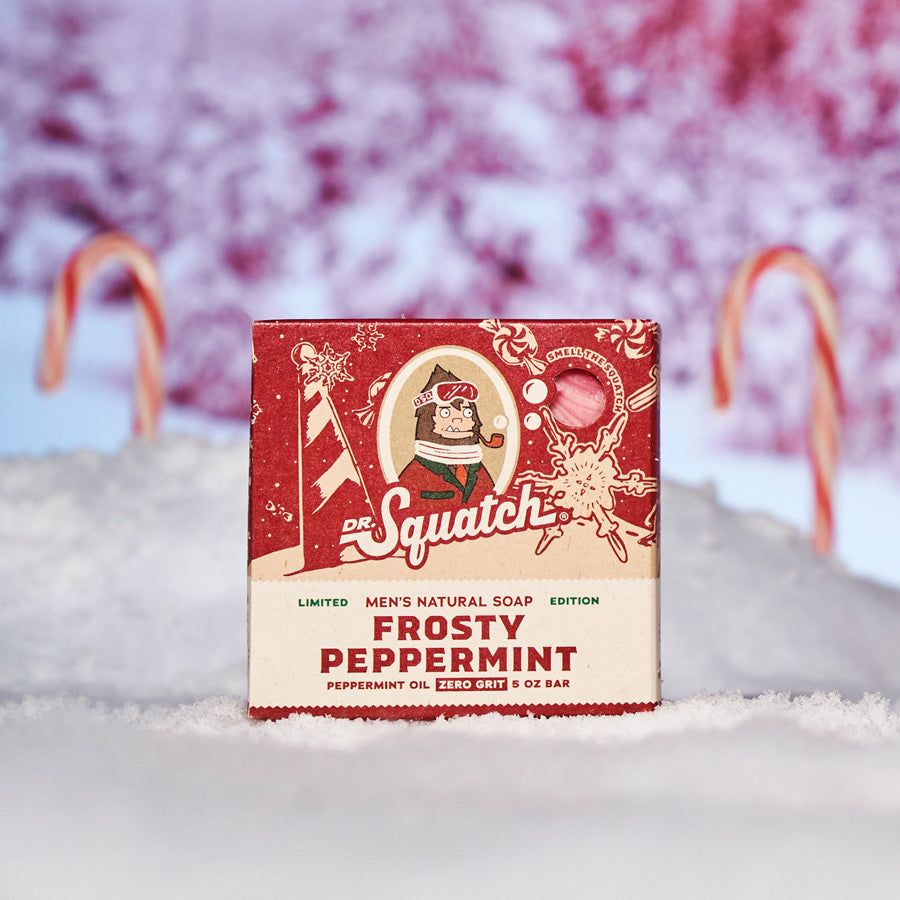 Frosty Peppermint Bar Soap - 6 Units