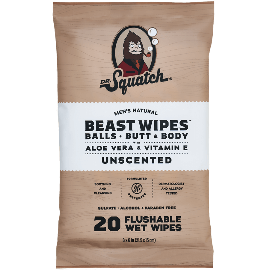 Unscented Wipes - 6 Units