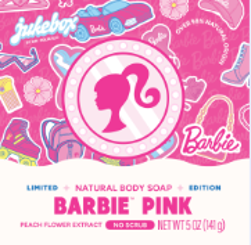 Barbie Pink 5oz Bar Soap