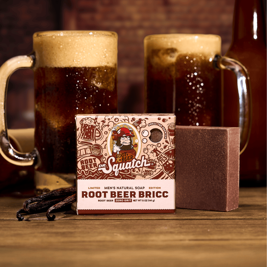 Root Beer Bricc Bar Soap - 6 units