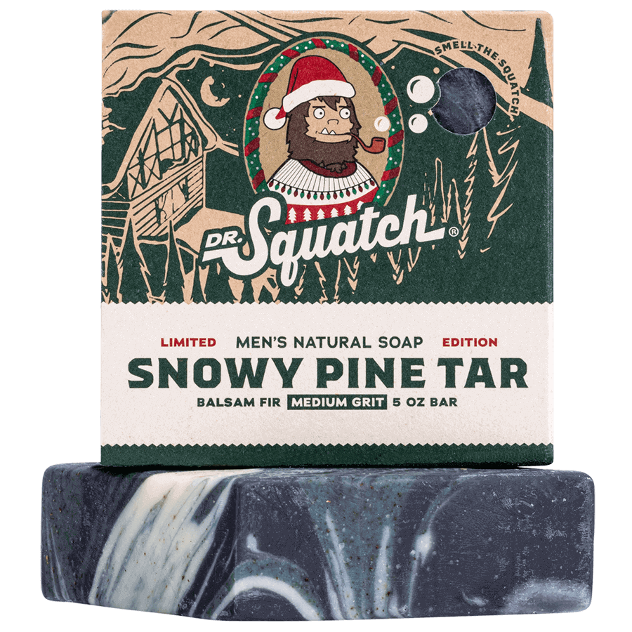 Snowy Pine Tar Bar Soap - 6 Units