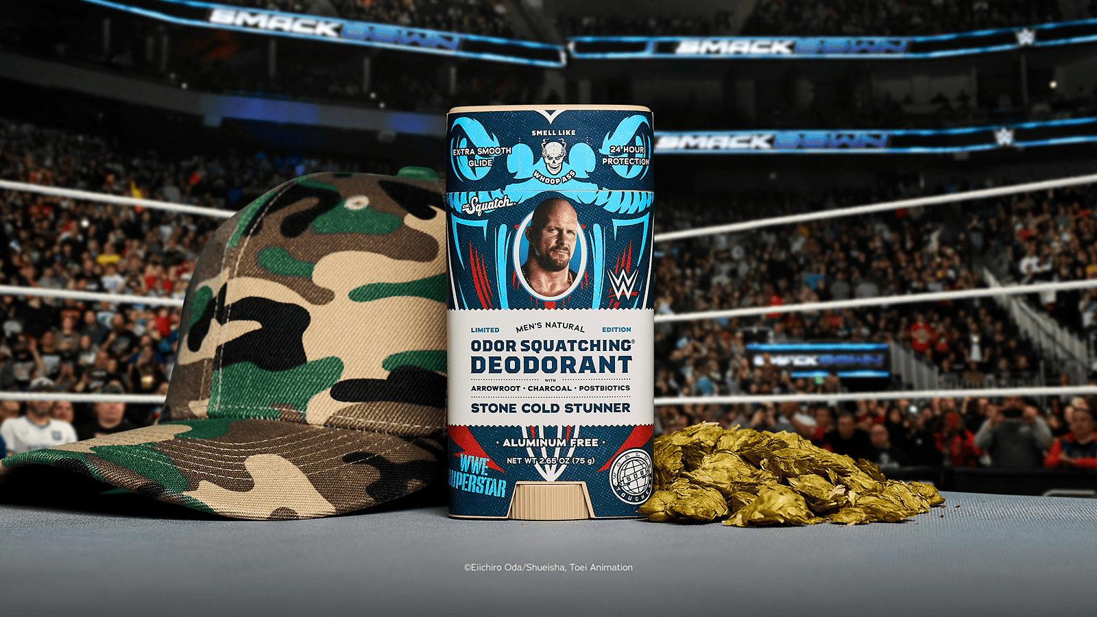Stone Cold Stunner Deodorant WWE - 1 unit