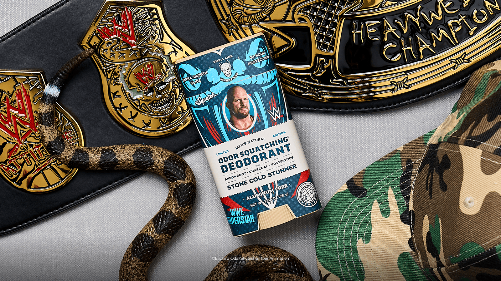 Stone Cold Stunner Deodorant WWE - 1 unit