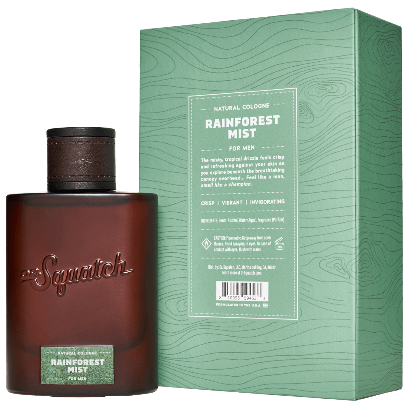 Rainforest Mist Cologne - 6 Units