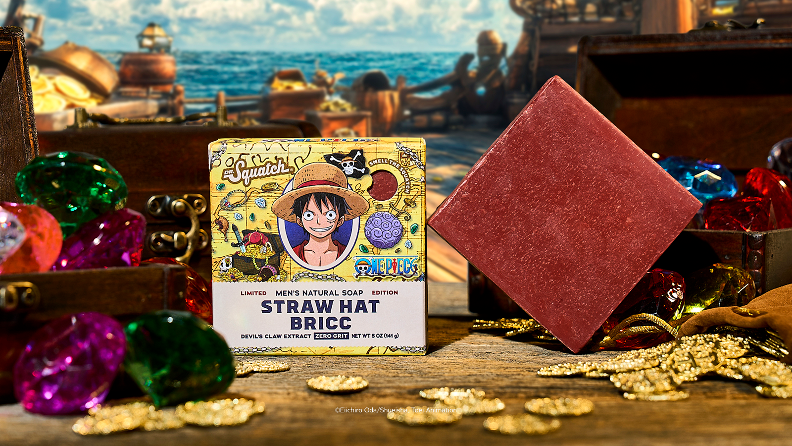 Straw Hat Bricc Bar Soap - 6 units