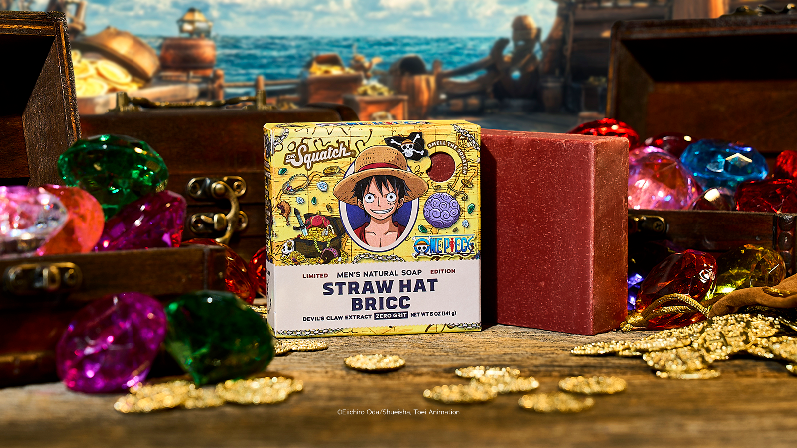 Straw Hat Bricc Bar Soap - 6 units