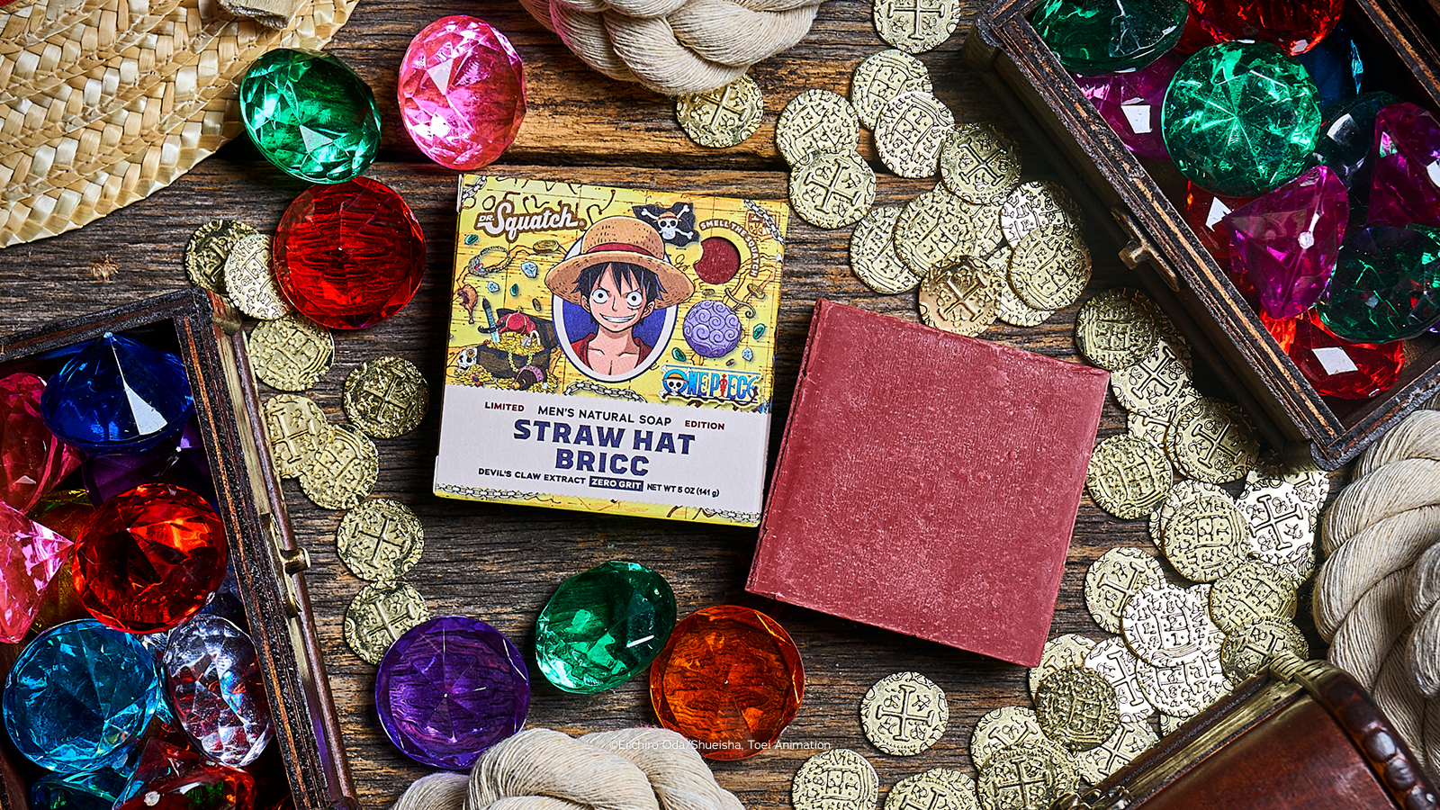 Straw Hat Bricc Bar Soap - 6 units